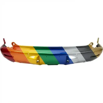 2009-2012 CHEVROLET TRAVERSE Rear Bumper Dual Exhaust Dark-Gray CAPA OEM# 20969837 PL# GM1100843C