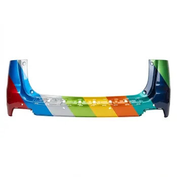 2010-2015 GMC Terrain Denali Rear Bumper with Sensor CAPA OEM# 23196406 PL# GM1100863C