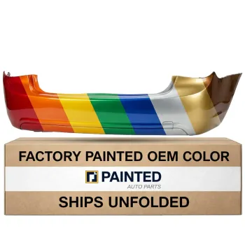 2011-2016 CHEVROLET CRUZE CRUZE LIMITED Rear Bumper Without Lower Insert Without Sensor CAPA OEM 95016694 PL# GM1100876C