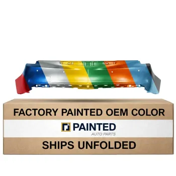 2013-2018 CADILLAC ATS SEDAN Rear Bumper w/Sensor w/o Blind Spot Module CAPA OEM# 23336076 PL# GM1100906C