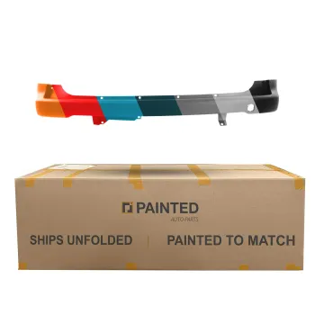 GM TRUCKS & VANS CITY EXPRESS REAR BUMPER COVER TEXT-BLK (WO/SENSOR) OEM#19318183 2015-2018 PL# GM1100961