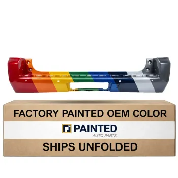 2017-2019 GMC Yukon XL XL Denali Rear Bumper with Sensor CAPA OEM# 84335283 PL# GM1100A32C