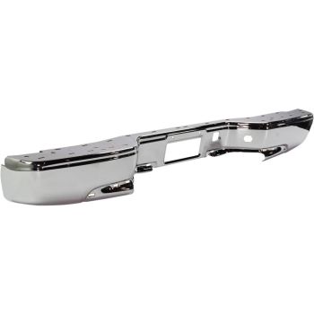 GM TRUCKS & VANS SILVERADO/PU (CHEVY) (07 OLD STYLE) REAR STEP BUMPER CHROME (FLEETSIDE) OEM#12473000 1999-2007 PL# GM1102411
