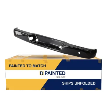 GM TRUCKS & VANS CHEVY/GMC/VAN(Express/Savana) STEP BUMPER FACE BAR BLACK (W/ SENSOR)**CAPA* OEM# 84376067 2013-2025 PL# GM1102559C