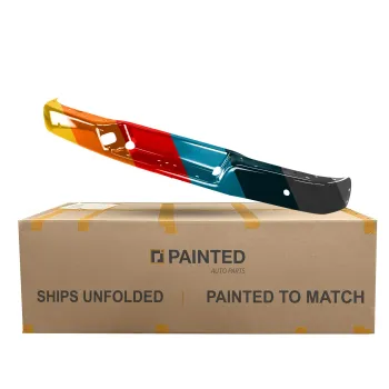 GM TRUCKS & VANS CHEVY/GMC/VAN(Express/Savana) STEP BUMPER FACE BAR BLACK (W/ SENSOR)**CAPA* OEM#84376067 2013-2025 PL# GM1102559C