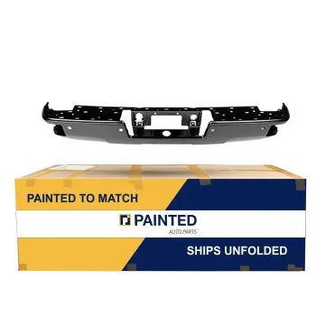 2015-2019 Chevrolet GMC Sierra 2500/Rear Bumper Face Bar with Corner Step and Sensor OEM 23112252 PL# GM1102563