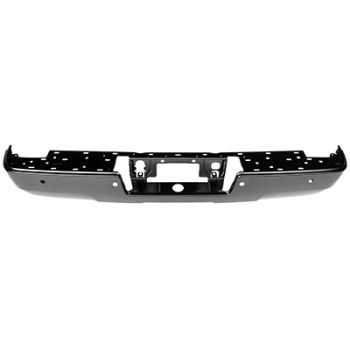 GM TRUCKS & VANS SIERRA/PU 1500  (19 OLD STYLE) STEP BMP FACE BAR BLACK (W/O CORNER STEP W/SENSOR) OEM#23108143 2014-2019 PL# GM1102564