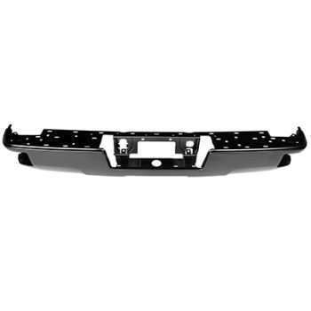 GM TRUCKS & VANS SILVERADO/PU 1500  (19 OLD STYLE) STEP BMP FACE BAR BLACK (W/CORNER STEP W/O SENSOR) OEM#23108140 2014-2019 PL# GM1102565