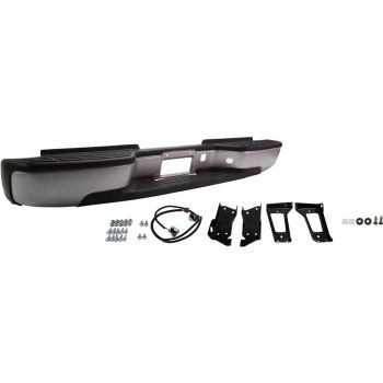 GM TRUCKS & VANS SILVERADO/PU (CHEVY) (07 OLD STYLE) STEP BUMPER ASSEMBLY PTD(FLEETSIDE)(2500HD/3500) OEM#12473001-PFM 1999-2007 PL# GM1103141