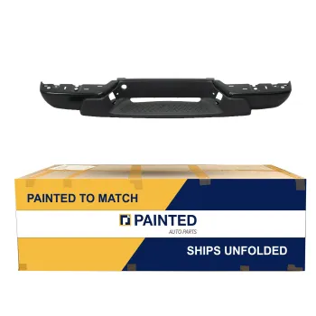 2008-2012 Chevrolet GMC Canyon Step Bumper Assembly Black Without Extreme and Towing CAPA OEM# 20814972-PFM PL# GM1103157C