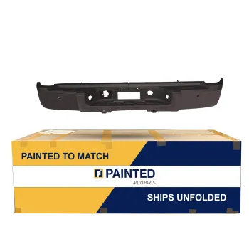 2011-2014 CHEVROLET SILVERADO 2500/3500 Step Bumper Assembly Black with Sensor CAPA OEM #20899965-PFM PL# GM1103161C