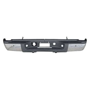 GM TRUCKS & VANS SIERRA/PU 2500/3500 (GMC) STEP BUMPER ASSEMBLY CHR(SINGLE REAR WHEEL) (W/SENSOR)**CAPA** OEM#22792253 2011-2014 PL# GM1103165C