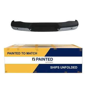 GM TRUCKS & VANS CHEVY/GMC/VAN(Express/Savana) STEP BUMPER ASSEMBLY CHROME (W/ SENSOR HOLES) OEM# 22783434-PFM 2013-2017 PL# GM1103172