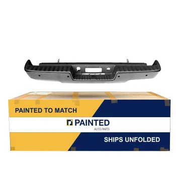 2014-2019 CHEVROLET GMC SILVERADO PU 1500 Rear Step Bumper Assembly Black CAPA OEM# 23108143-PFM PL# GM1103178C