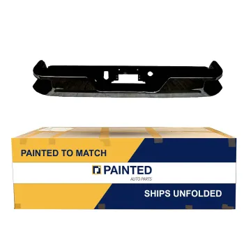 2019-2022 CHEVROLET SILVERADO Rear Step Bumper Assembly Chrome Single Exhaust without BSD/Hitch OEM# 84564756-PFM PL# GM1103196