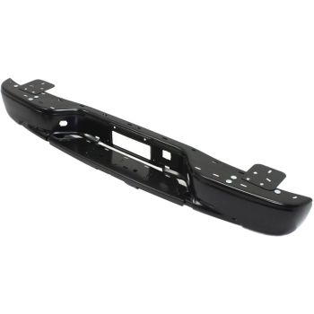 CADILLAC ESCALADE/ESCALADE ESV REAR BUMPER FACE BAR ASSY BLACK (W/REINF)**CAPA** OEM#25871613 2002-2006 PL# GM1106664C