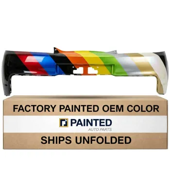 2014-2015 CHEVROLET CAMARO COUPE Rear Bumper with Sensor OEM# 23164145 CAPA Certified PL# GM1114107C