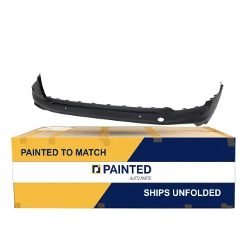 2018-2023 GMC Terrain Denali Rear Bumper Lower Textured w/ Park Sensor OEM# 84341010 PL# GM1115156