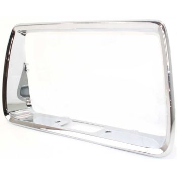 CHEVROLET MALIBU SEDAN  REAR LICENSE PLATE CHROME FRAME (EXC 11-12 LS MDL) OEM#15831264 2008-2012 PL# GM1168100