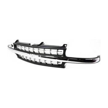 GM TRUCKS & VANS SILVERADO/PU (CHEVY) (07 OLD STYLE) GRILLE CHR/PTD (EXC 2500HD/3500) OEM#15764313 1999-2002 PL# GM1200424