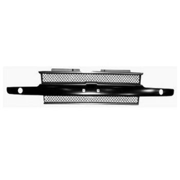 GM TRUCKS & VANS TRAILBLAZER GRILLE (W/BLK MLDG)(W/ HEAD/LAMP WASHERS) OEM#10371008 2002-2005 PL# GM1200462