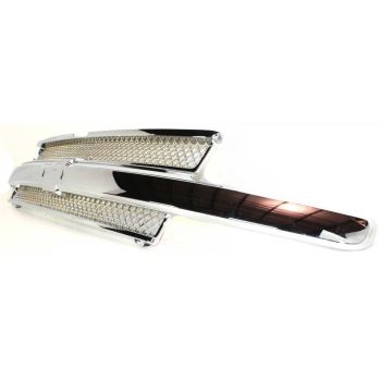 GM TRUCKS & VANS TRAILBLAZER GRILLE(W/CHR MLDG)(W/O HEAD/LAMP WASHERS)(EXC LT & SS) OEM#10358128 2002-2009 PL# GM1200477