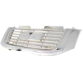 GM TRUCKS & VANS ENVOY (EXC XUV) GRILLE ALL CHROME (WO/HEAD LAMP Washer)(SLE) OEM#GM1200487 2002-2004 PL# GM1200487