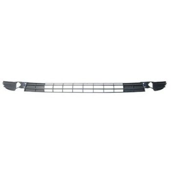 CHEVROLET MALIBU SEDAN/MAXX HATCHBACK (W/O S/M IN BMP) FRONT BUMPER GRILLE LWR TEXT DK-GRAY (W/FOG)(LT) OEM#22674900 2004-2005 PL# GM1200536