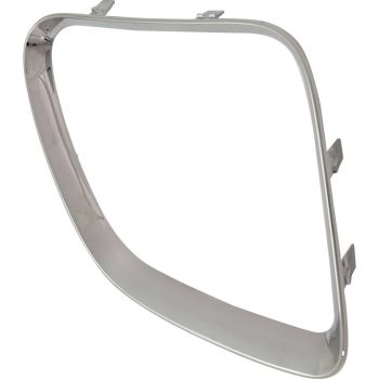 PONTIAC G6 GRILLE OUTER MOLDING RIGHT (Passenger Side) CHROME (W/2 LOWER GRILLE)(EXC GXP) OEM#15221712 2005-2009 PL# GM1200541