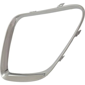 PONTIAC G6 GRILLE OUTER MOLDING LEFT (Driver Side) CHROME (W/2 LOWER GRILLE)(EXC GXP) OEM#15221711 2005-2009 PL# GM1200542