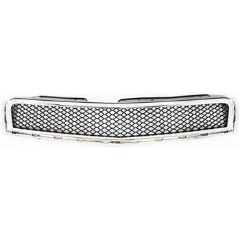 GM TRUCKS & VANS TRAVERSE GRILLE UPPER CHR/BLK OEM#15943196 2009-2012 PL# GM1200615