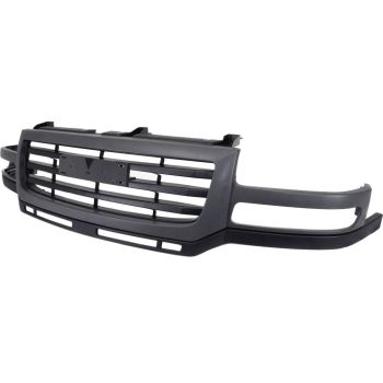 GM TRUCKS & VANS SIERRA/PU (GMC) (07 OLD STYLE) GRILLE ASSY GRAY/BLACK (2500HD/3500) OEM#19130794 2003-2007 PL# GM1200627