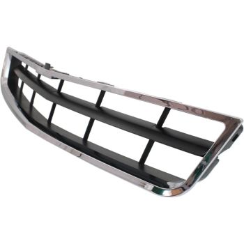 GM TRUCKS & VANS TAHOE HYBRID (CHEVY) GRILLE LOWER SECTION CHR/BLK OEM#15290978 2008-2013 PL# GM1200641