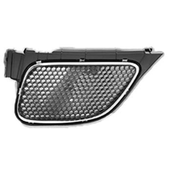 PONTIAC VIBE GRILLE UPPER LEFT (Driver Side) MAT-BLACK W/CHROME MLDG OEM#88973371 2005-2008 PL# GM1200652