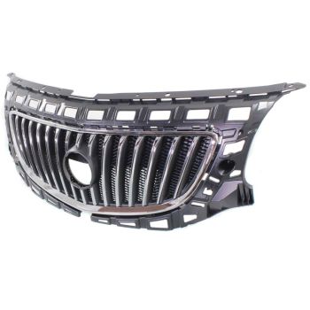 BUICK REGAL GRILLE ASSEMBLY CHR/BLK(EXC GS ) WO/EMBLEM OEM#20977844 2011-2013 PL# GM1200653