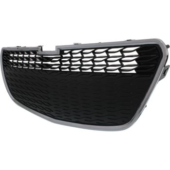CHEVROLET SPARK GRILLE LOWER CHR/BLK( LS/1LT)(WO/FOG) OEM# 95078756 2013-2015 PL# GM1200656