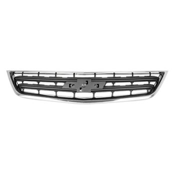CHEVROLET IMPALA  (NEW)(4pc T/L) UPPER GRILLE BLACK W/CHROME FRAME (LS) OEM#23354887 2014-2020 PL# GM1200684