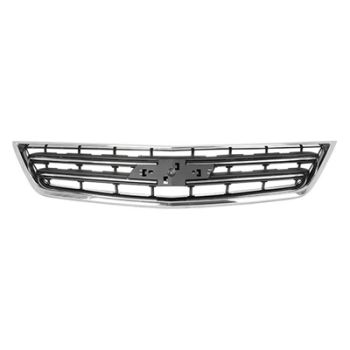CHEVROLET IMPALA  (NEW)(4pc T/L) UPPER GRILLE BLACK W/CHROME MLDG (LT) OEM#84720375 2014-2020 PL# GM1200685