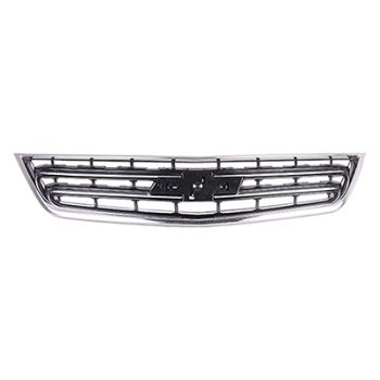 CHEVROLET IMPALA  (NEW)(4pc T/L) UPPER  GRILLE CHROME/BLACK W/CHROME FRAME (LTZ/PREMIER)(WO/ADAPTIVE CRUIS OEM#23354888 2014-2020 PL# GM1200717