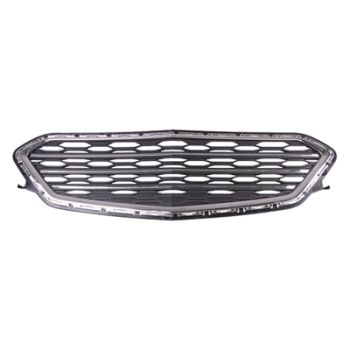 GM TRUCKS & VANS EQUINOX GRILLE LOWER CHROME/BLACK W/CHROME BAR MLDG (LT/LTZ/PREMIER)**CAPA** OEM#23370469 2016-2017 PL# GM1200720C