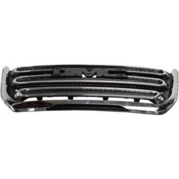 GM TRUCKS & VANS TERRAIN  /TERRAIN DENALI  (GMC) GRILLE MAT-BLACK (W/CHROME FRAME)(SLT)**CAPA** OEM#23379210 2016-2017 PL# GM1200724C