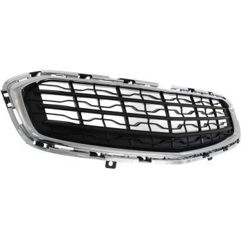 CHEVROLET CRUZE / CRUZE LIMITED GRILLE LOWER ASSEMBLY GRAY W/CHR MOLDING (EXC LTZ) OEM# 95405770 2015-2016 PL# GM1200728
