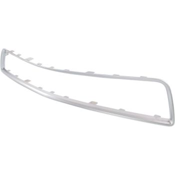 CHEVROLET MALIBU SEDAN/MAXX HATCHBACK (W/O S/M IN BMP) FRONT BUMPER GRILLE MOLDING LOWER SATIN NICKEL CHROME (LS/LT/LTZ) OEM# 15853885 2006-2007 PL# GM1210112
