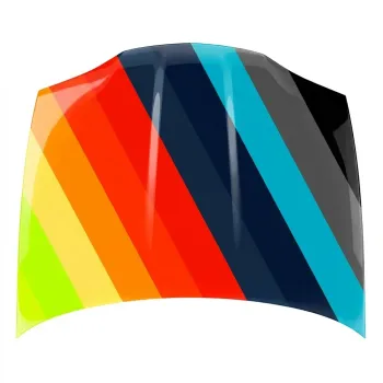 2001-2002 SATURN SATURN COUPE Hood CAPA OEM# 21112481 PL# GM1230266C