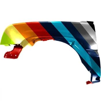 2002-2006 Chevrolet GMC Avalanche Fender Left Driver Side With Steel Bumper Style OEM# 88944420 PL# GM1240305