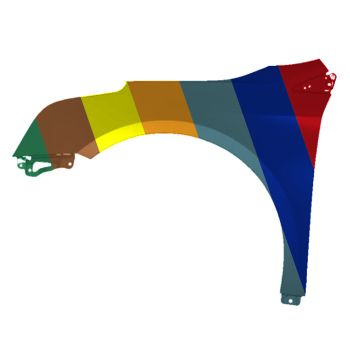 CADILLAC XTS FENDER LEFT (Driver Side) OEM#84399917 2018-2019 PL# GM1240414