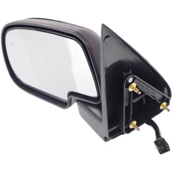 GM TRUCKS & VANS YUKON /DENALI  (GMC) DOOR MIRROR LEFT (Driver Side) PWR/HTD (WO/PUDDLE LAMP)(PTD CVR) OEM#GM1320226 2000-2002 PL# GM1320226