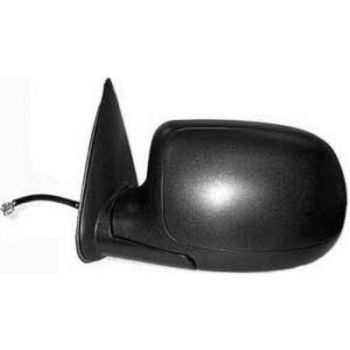 GM TRUCKS & VANS AVALANCHE  DOOR MIRROR LEFT (Driver Side) PWR/HTD (W/O LAMP)(TXT-BLACK CVR) OEM#GM1320250 2002 PL# GM1320250