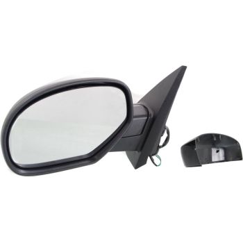 GM TRUCKS & VANS SUBURBAN (CHEVY) DOOR MIRROR LEFT (Driver Side) POWER/HEATED (WO/PUDDLE LAMP)(PTM CVR)(WO/TRAILER TOW) OEM#20843177 2007-2014 PL# GM1320336
