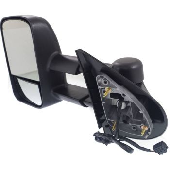 GM TRUCKS & VANS SIERRA/PU 2500/3500 (GMC) DOOR MIRROR LEFT (Driver Side) POWER/HEATED (W/TOW)(DUAL ARM) (W/ LED Signal in Glass) OEM#20862098 2011-2014 PL# GM1320354